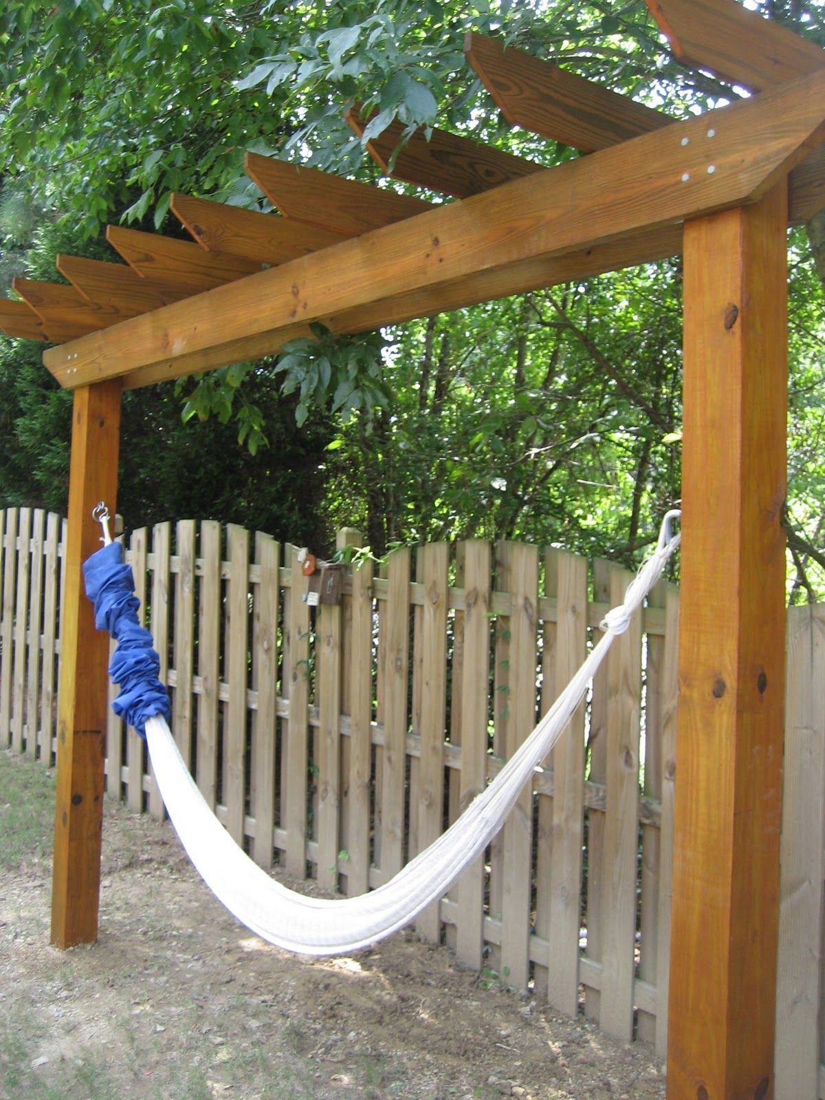 DIY-  hammock stand… here ya go @Justin Dickinson Dickinson Dickinson Dickinso