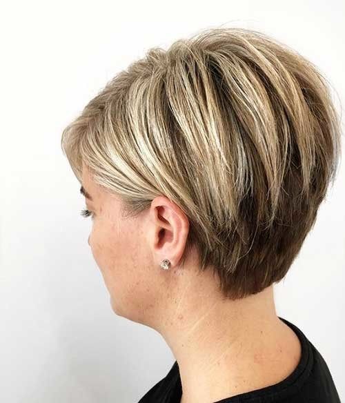 Chic Short Haircuts for Women Over 50 -   Fine Hair Style Short Hair Cuts for Women Over 50