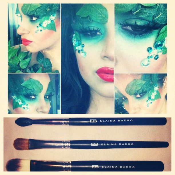 Halloween ideas by the talented @christiemrg using @elainabadromakeup brushes!!