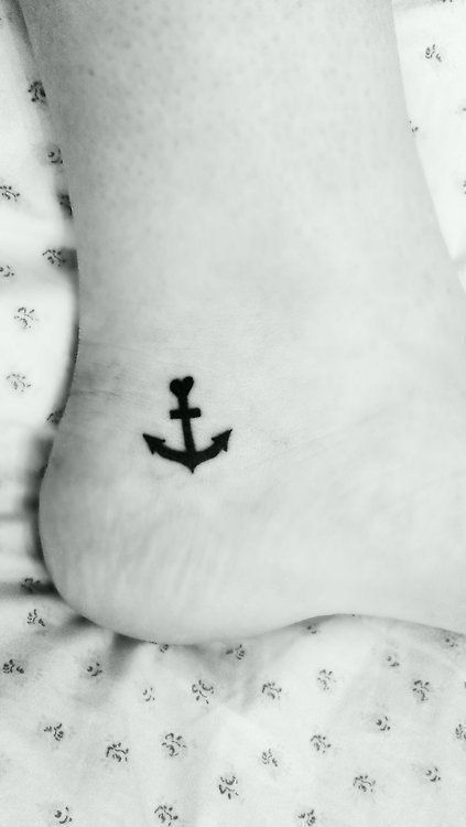 LIKE THE PLACEMENT!! Anchor your feet to the ground!! |  #anchor #tattoo #feet w