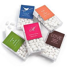 Personalized Tic Tac Favors