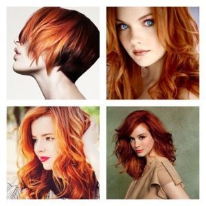 Red & copper hair…