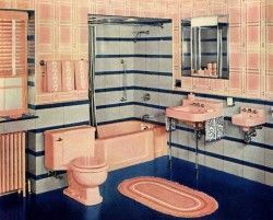 retro bathroom