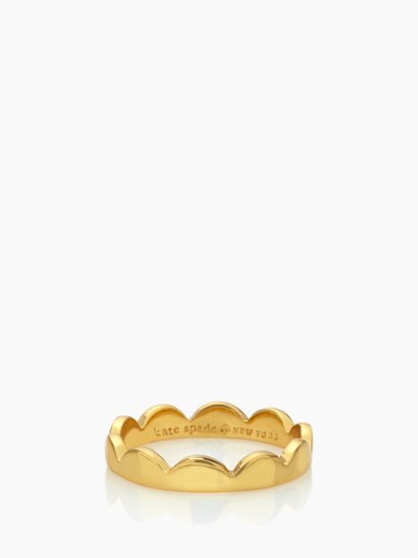 scallop ring from kate spade