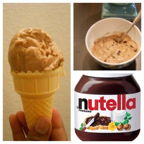 Skinny Nutella Ice Cream, 177 calories, 3 Weight Watchers points. For 3 huge sco