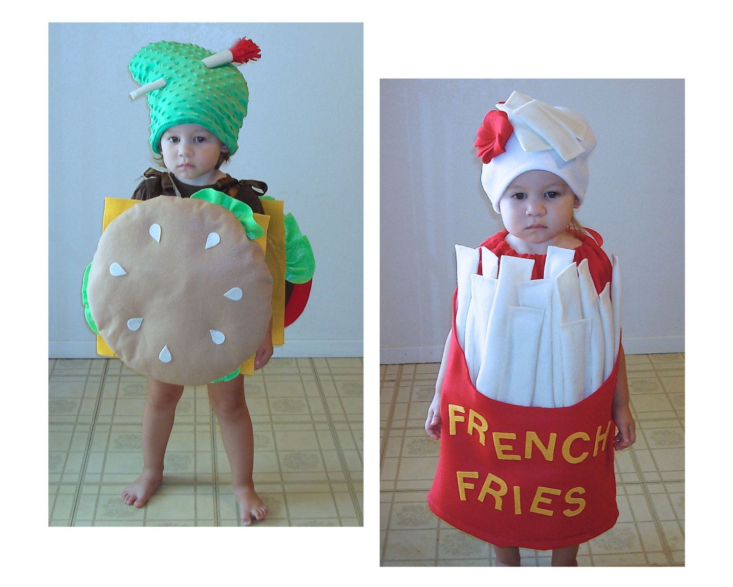 Twin Kids Costumes Halloween Twin Set Children by TheCostumeCafe, $145.00
