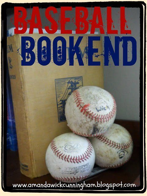 Who says you cant decorate for baseball year round? Heres a cool idea for any ro