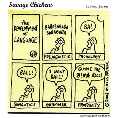 A Walk in the WoRds: Linguistics Cartoon Favorites – Language Development
