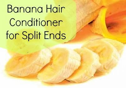 Banana Hair Conditioner for Split Ends! Amazing Results!