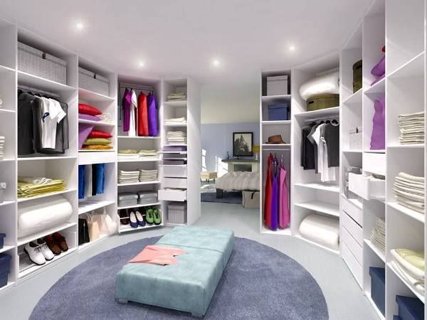 Best Walk in Closet Design.. I would love this so much Id probably sleep in ther