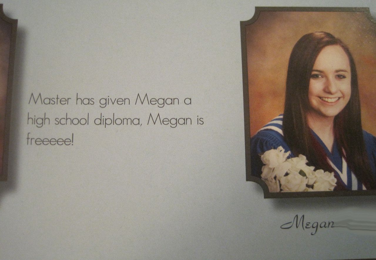 Best yearbook quote. This is perfect.
