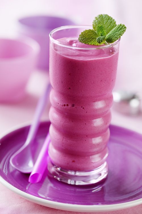 Blueberry Rush Recipe  This is a great way to get a serving of veggies without n