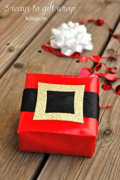 30+ Christmas Wrapping Ideas