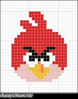 cross stitch – Angry Birds