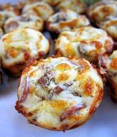 Finger food!! Sausage and Pepperoni pizza bites