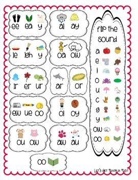 FREE Vowel Digraph Chart