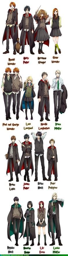 I love this, especially Ron, he looks right.