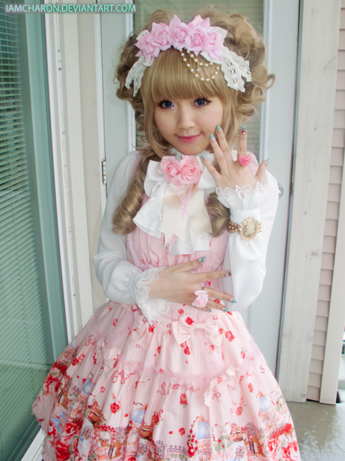 Lolita.  “Lolita” fashion is the name for clothes worn by Japanese teenage girls