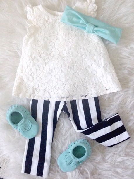Ok, this has got to be the cutest little girls outfit!  Love!  #moccs #fashion #