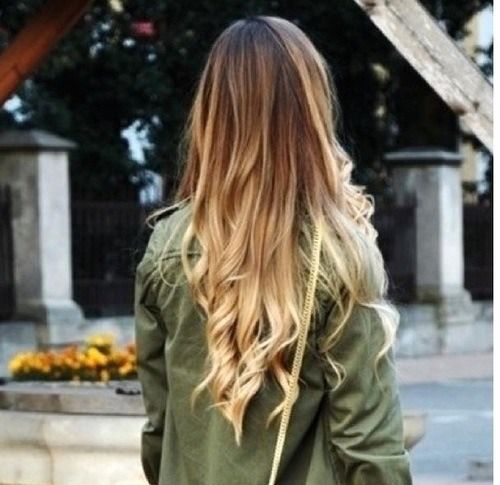 ombre hair not normally a big fan of ombr but this looks good