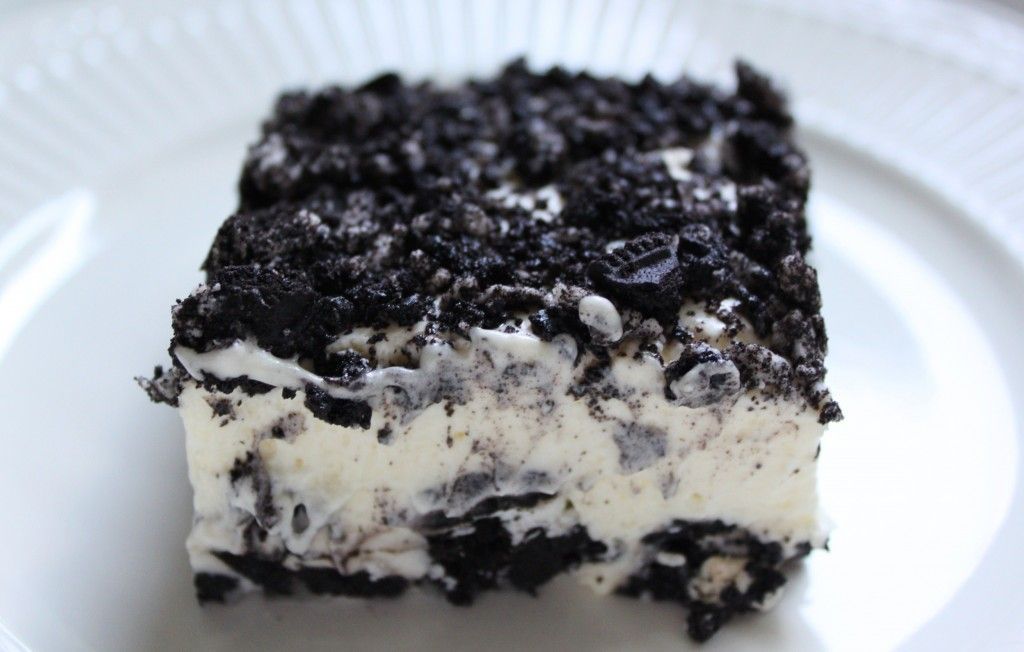 Oreo Dessert ~ Thats not ice cream in there.