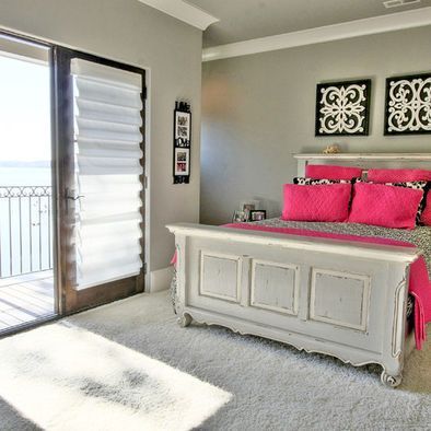 Pink Black And White Girls Bedroom With Design, Pictures, Remodel, Decor and Ide