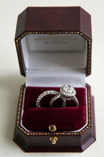 platinum engagement and wedding ring