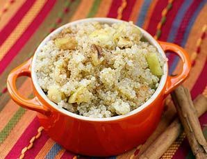 Quinoa & Apple Breakfast Warmer via Energise for Life #breakfast #recipe #alkali