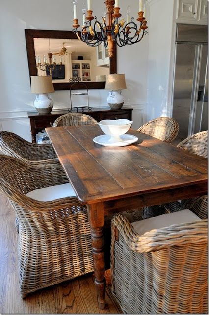 Shine Your Light: Fancy New Dining Table