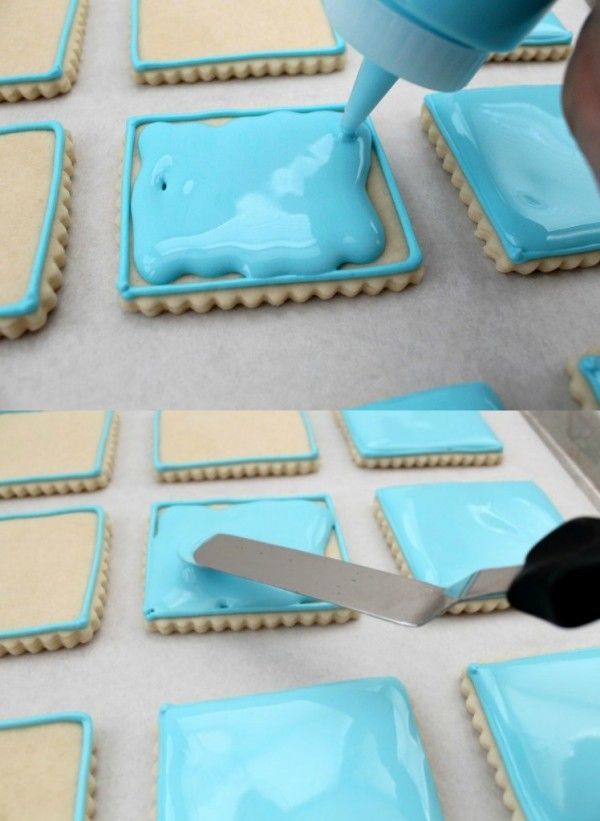 The best icing for sugar cookies. It hardens nicely so you can stack cookies. Ad