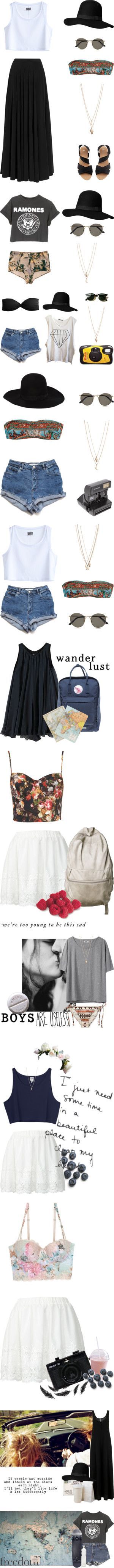 There is something so appealing about these outfits. Some girly and sweet, innoc