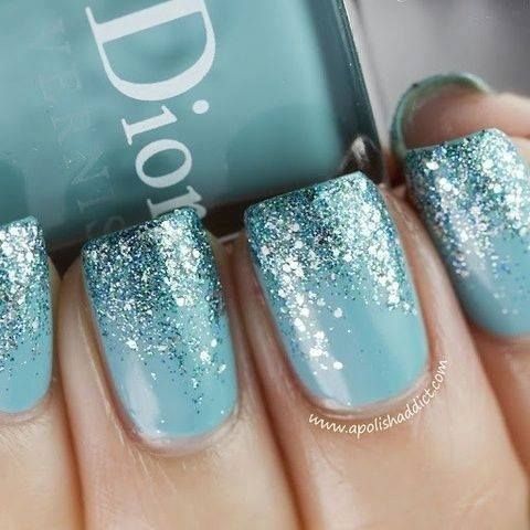 Tiffany nails – inspiration for what do do with that robins egg blue nail polish