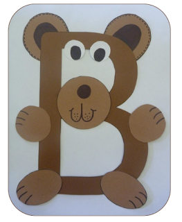 We super love this letter craft idea. It helps toddlers learn the alphabet quick