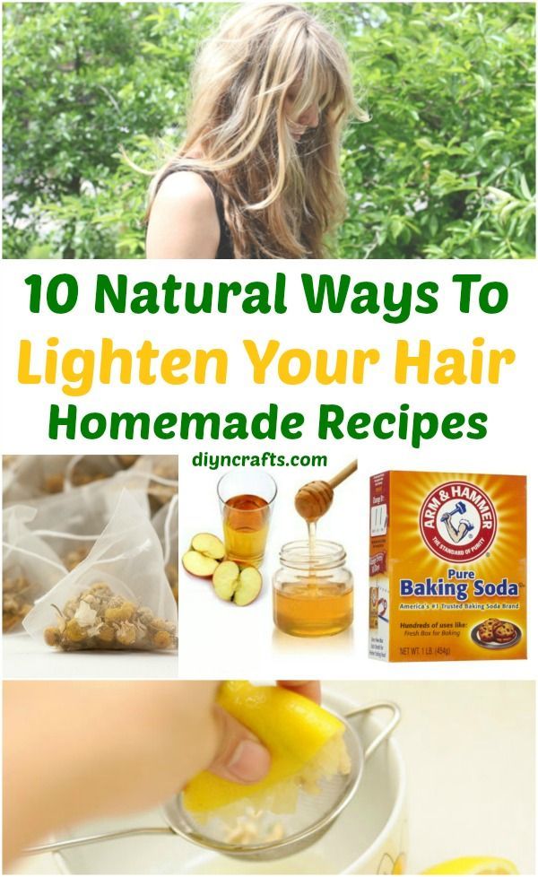 10 Ways to Lighten your Hair Naturally