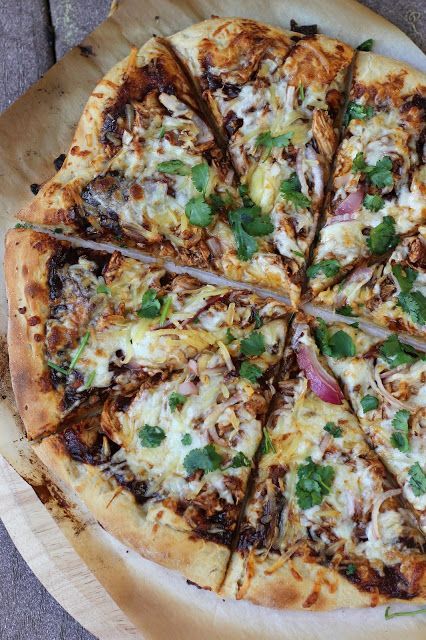 a hint of honey: Barbecue Chicken Pizza, Revisited @Amanda Snelson Snelson Manya