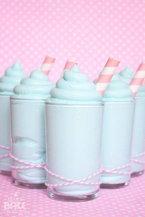 Cotton Candy Mousse.  Of course Im going to Pin this!