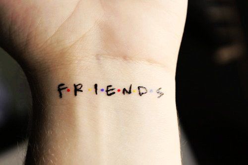 Cute Wrist Quote Tattoos for Girls – Friends Wrist Quote Tattoos for Girls