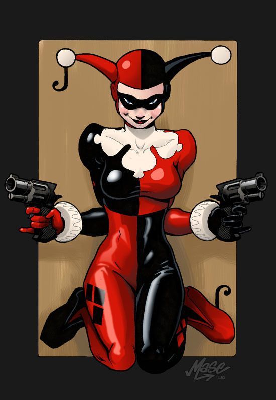 harley.. the villians are just as cool as the superheros