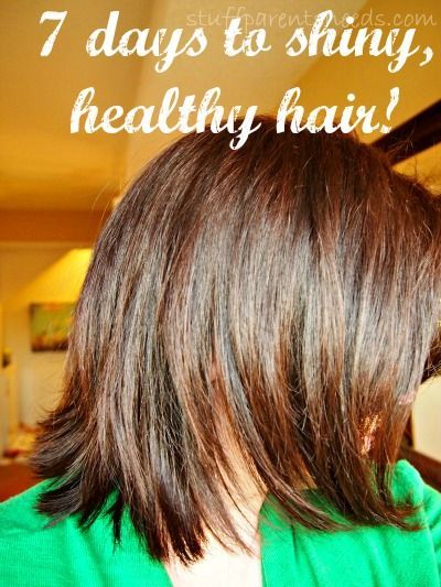 how to get healthy hair in just 7 days. Worked for me!