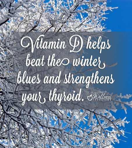 Low Vitamin D Contributes to Thyroid Problems. Get enough D to strengthen your t