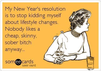 My New Years resolution