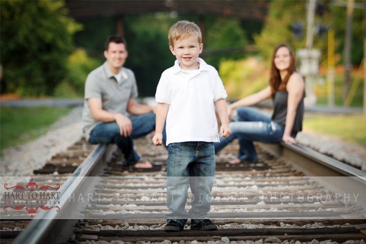 railroad family photography