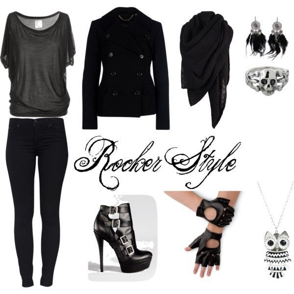 “Rocker Style” by bru123rock on Polyvore
