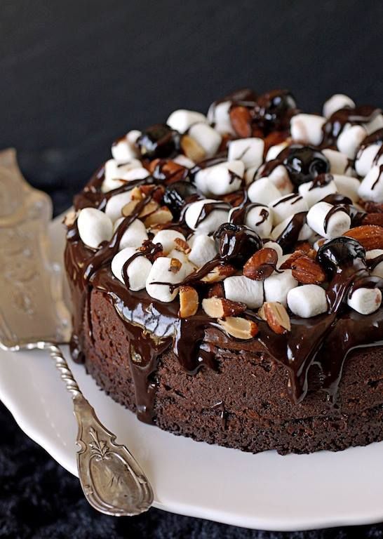 Rocky Road #Cheesecake #recipe @kathyscottage please make sure my father sees th