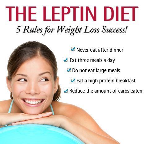 The Leptin Diet 5 Rules. The Leptin Diet is the secret to getting more energy fr
