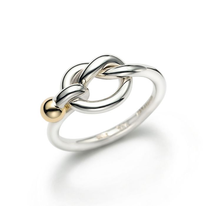 Tiffany & Co Gol Platin Ring