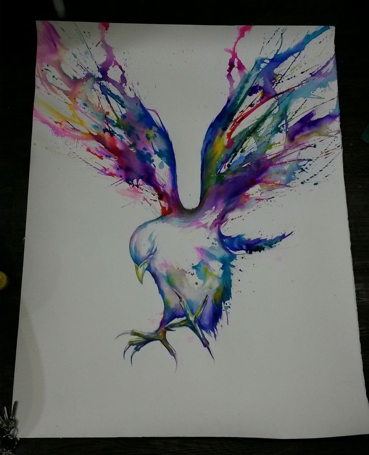 Watercolour tattoo idea I dont usually like watercolor but I really like this on