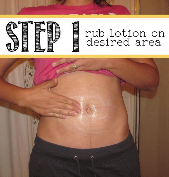 DIY Body Wrap. Did it work? YES! I wore this over night, next morning I was down