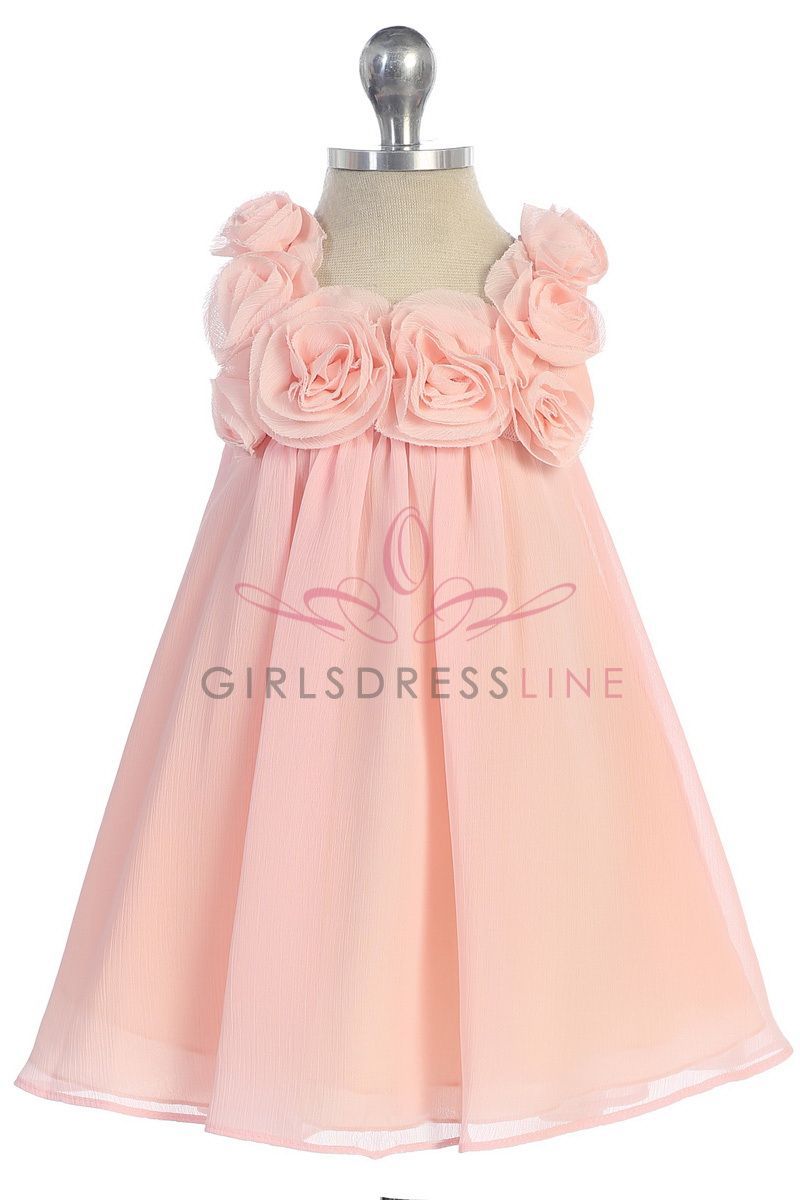 Flowergirl dress idea- in champagne or white