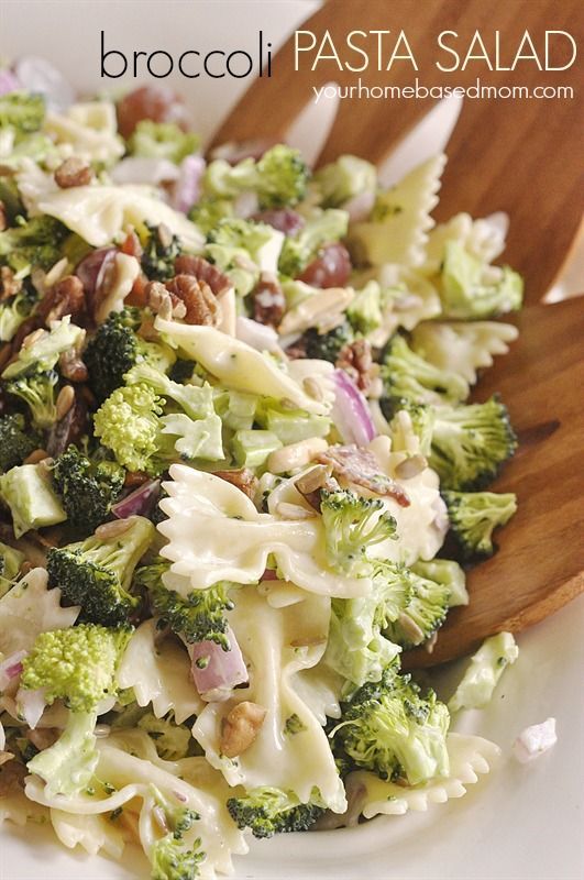 I made this for a Labor Day cookout and loved it. Ill double the broccoli and ad